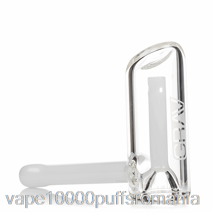 Vape Romania Grav Mini Hammer Bubbler Accent Alb